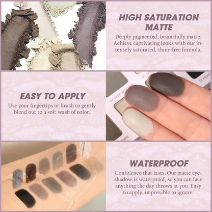 12 Color Eyeshadow Palette