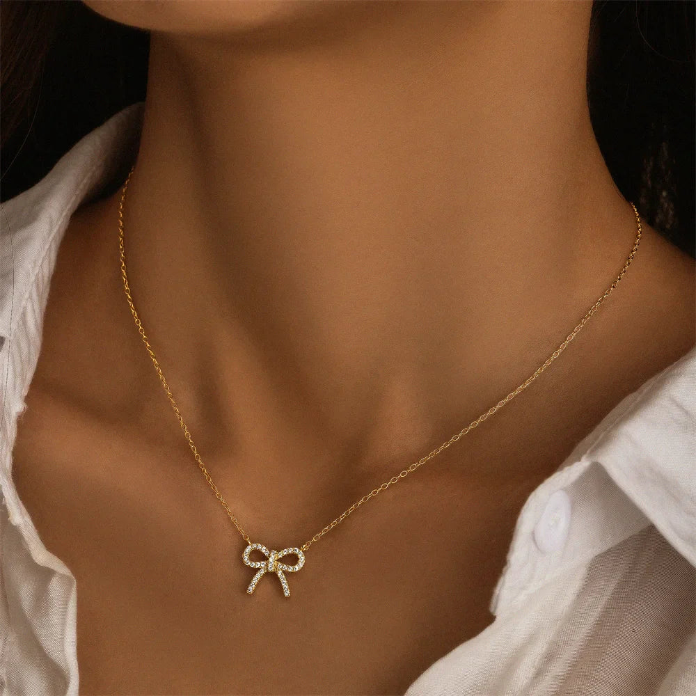 Zircon Pendant Necklace