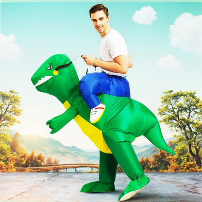 Inflatable Dinosaur Mascot Costume