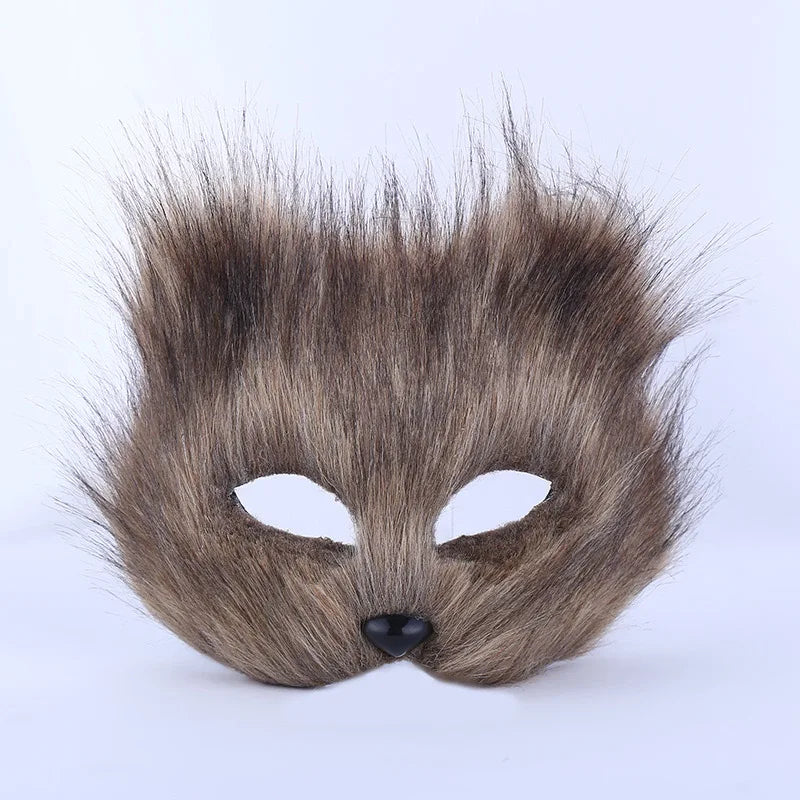 Fox Faux Fur Eye Mask