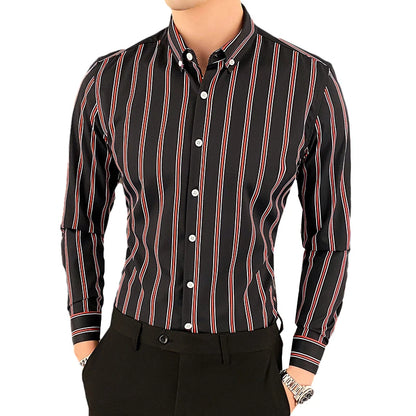 Striped Wedding Dress Shirt
