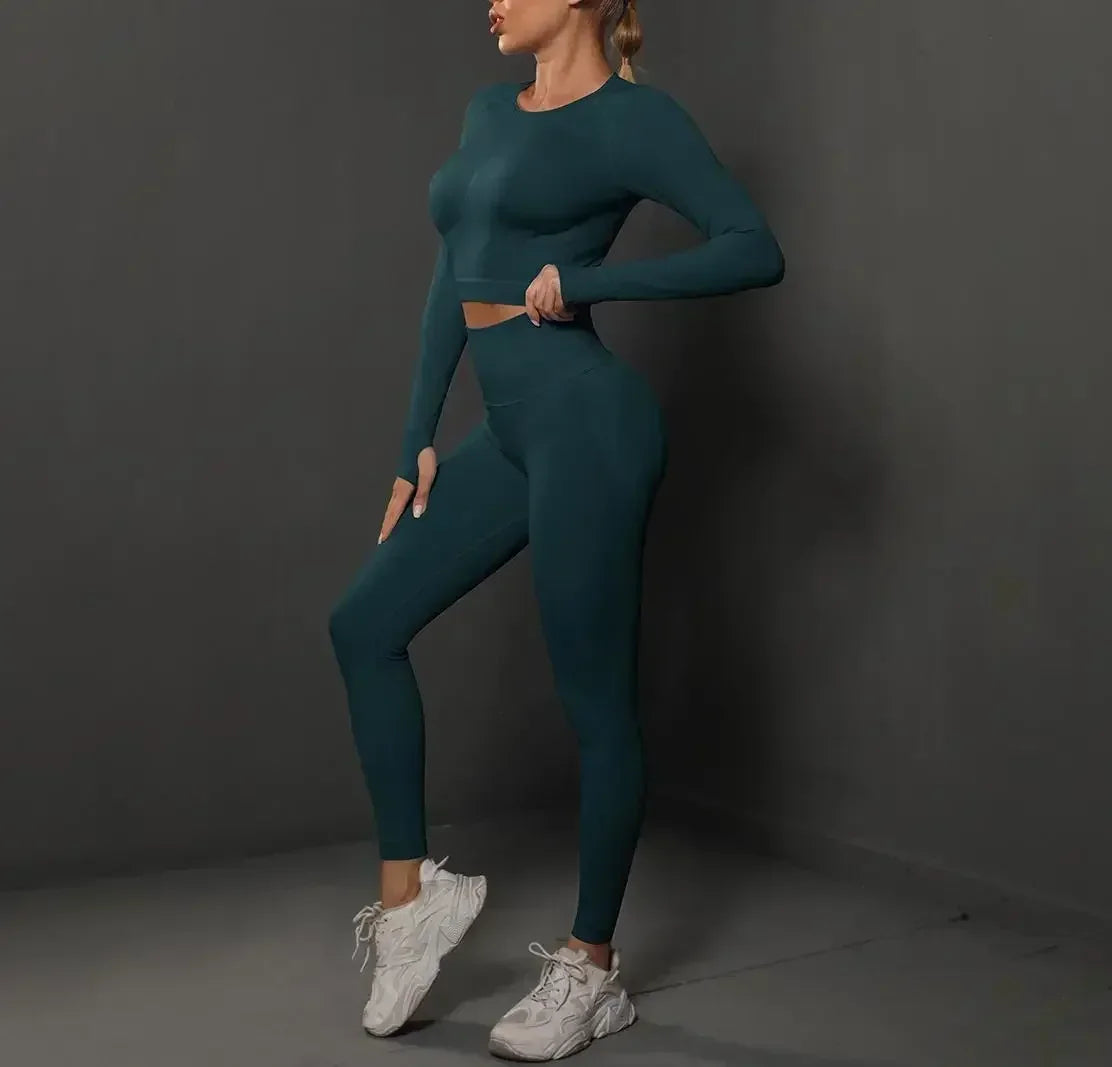 Hip-Lift Seamless Yoga Set