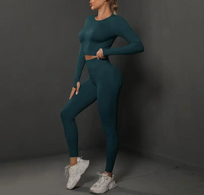 Hip-Lift Seamless Yoga Set