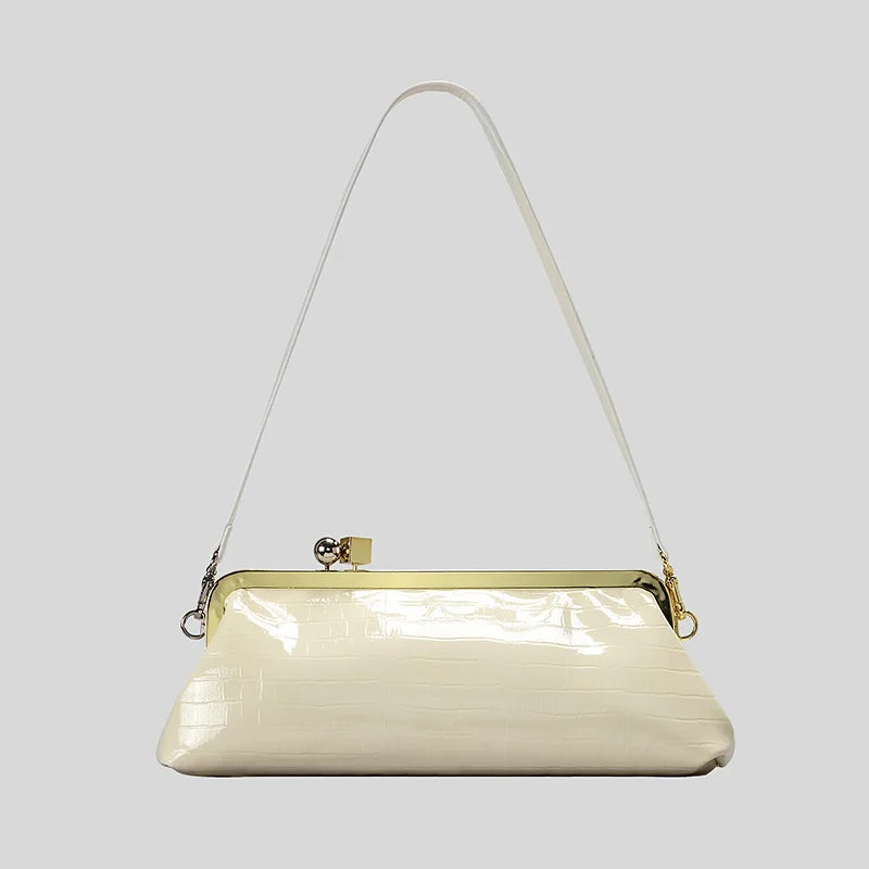 Long Kiss Lock Clutch
