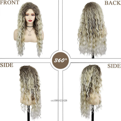 Long Wavy Ombre Wig
