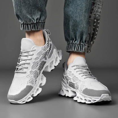 Patchwork Flannel Racing Trainers