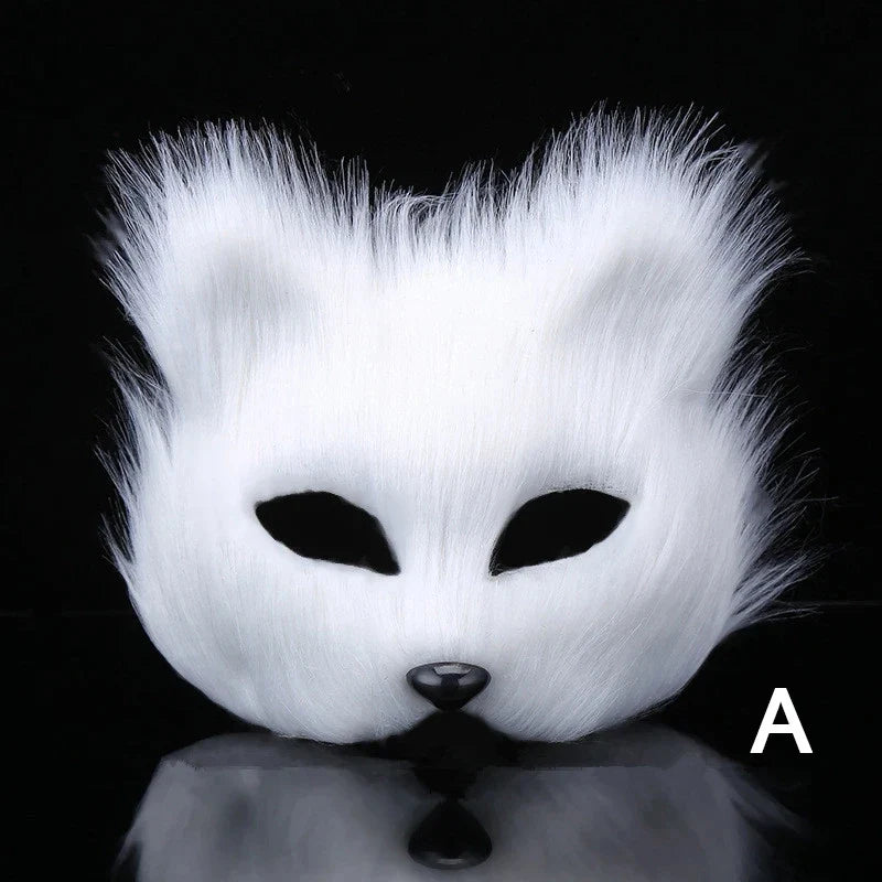 Fox Faux Fur Eye Mask