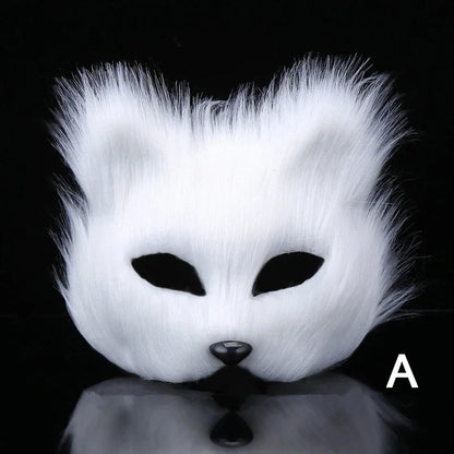 Fox Faux Fur Eye Mask