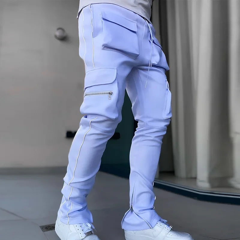 Casual Ankle Straight Pants