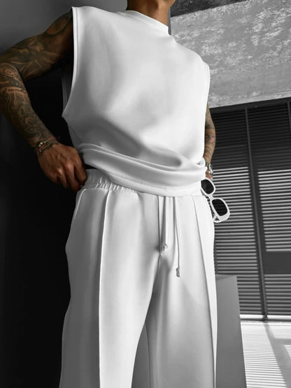 Sleeveless Training Two-Piece Set