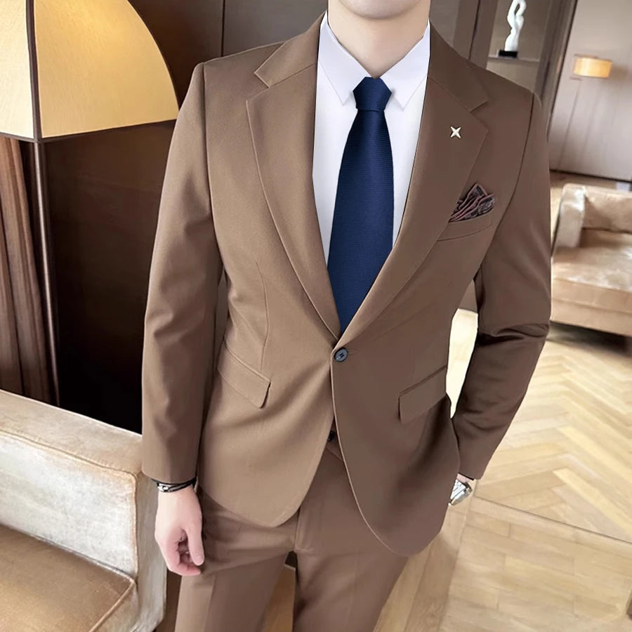 Boutique Slim Business Office Suit
