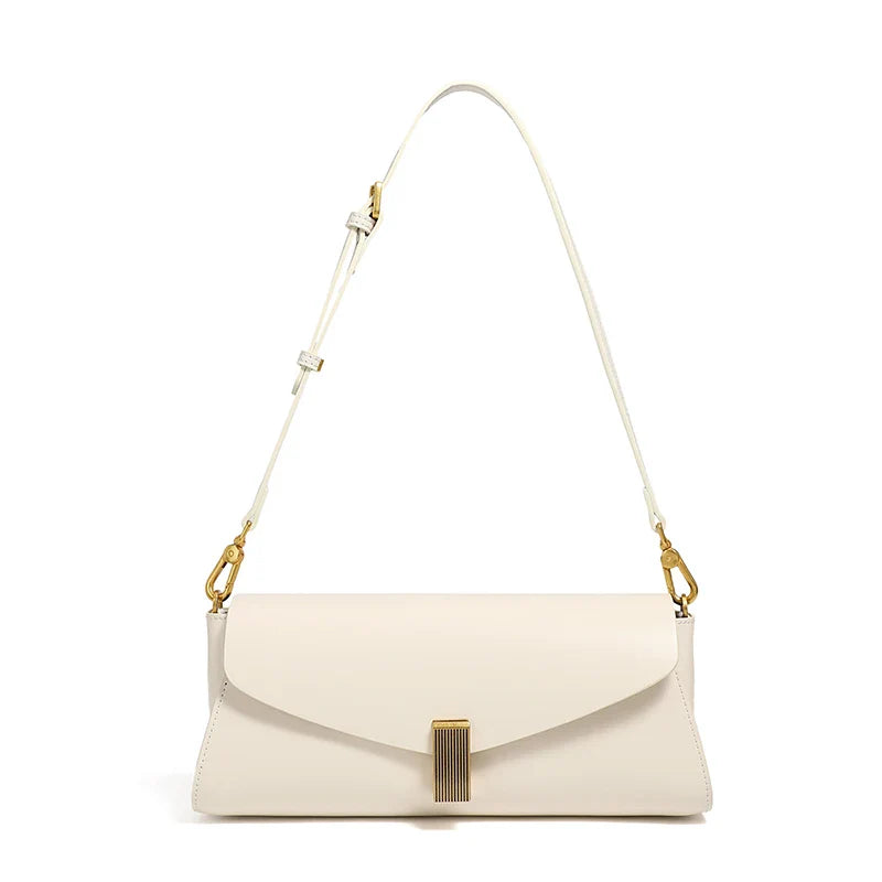 Square Leather Shoulder Bag