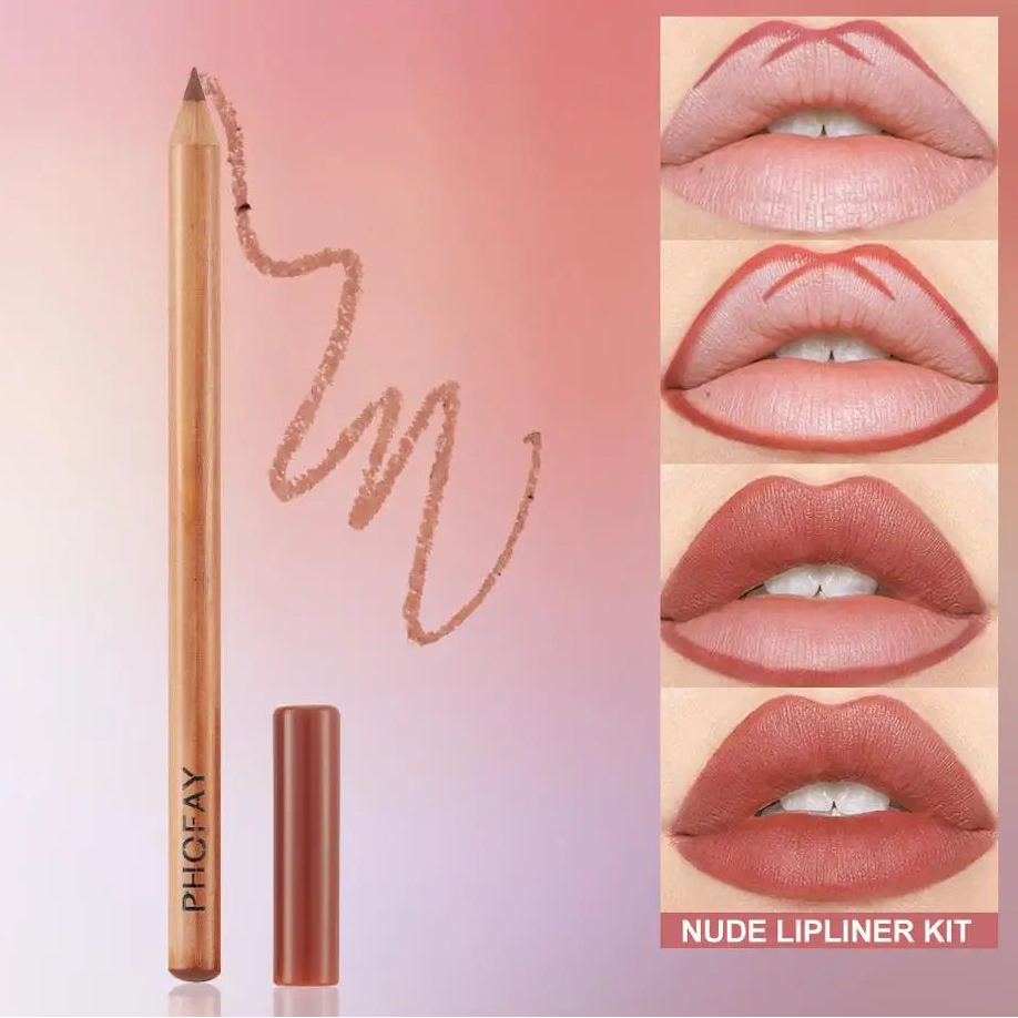 12 Shade Waterproof Lip Liner Set