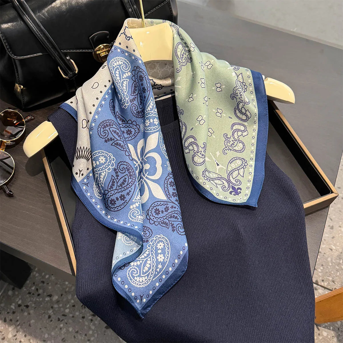 Real Silk 53cm Square Scarf