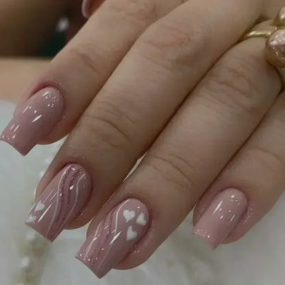 Green Leopard Press On Nails