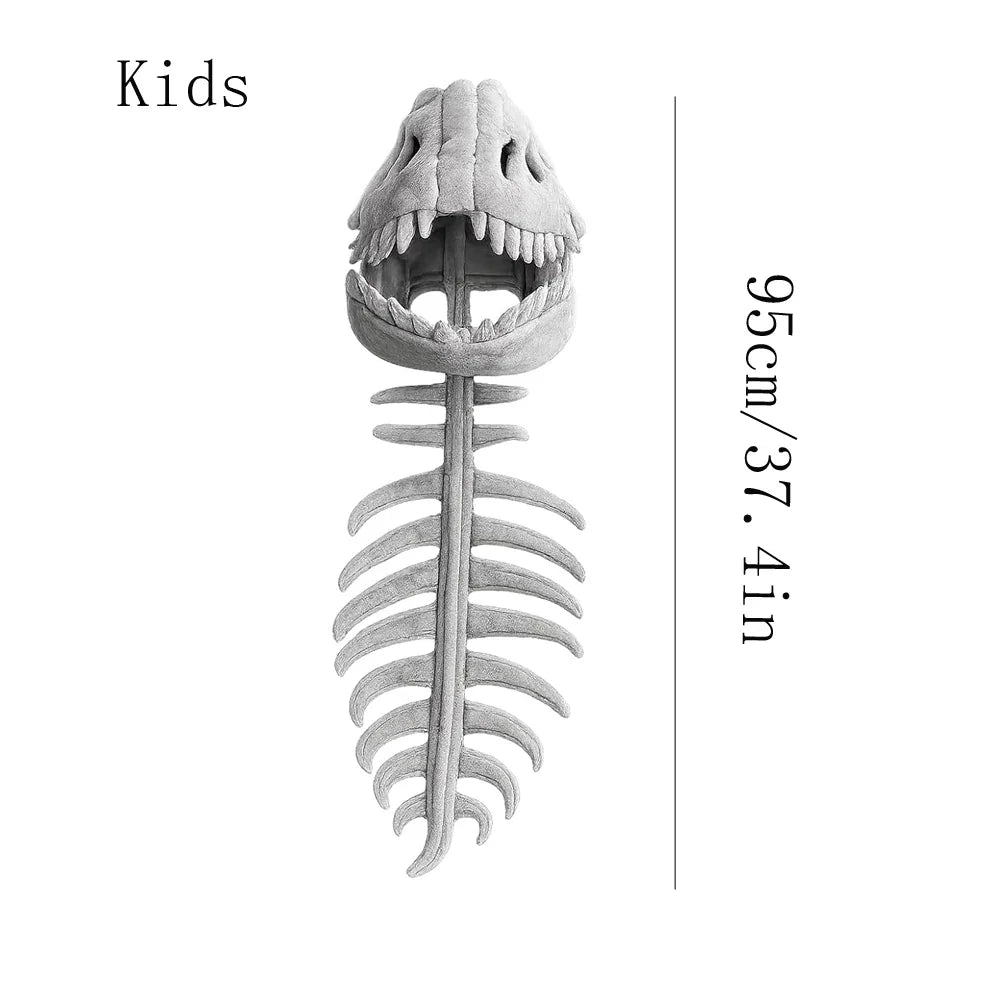 Dinosaur Skeleton Plush Costume