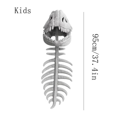 Dinosaur Skeleton Plush Costume