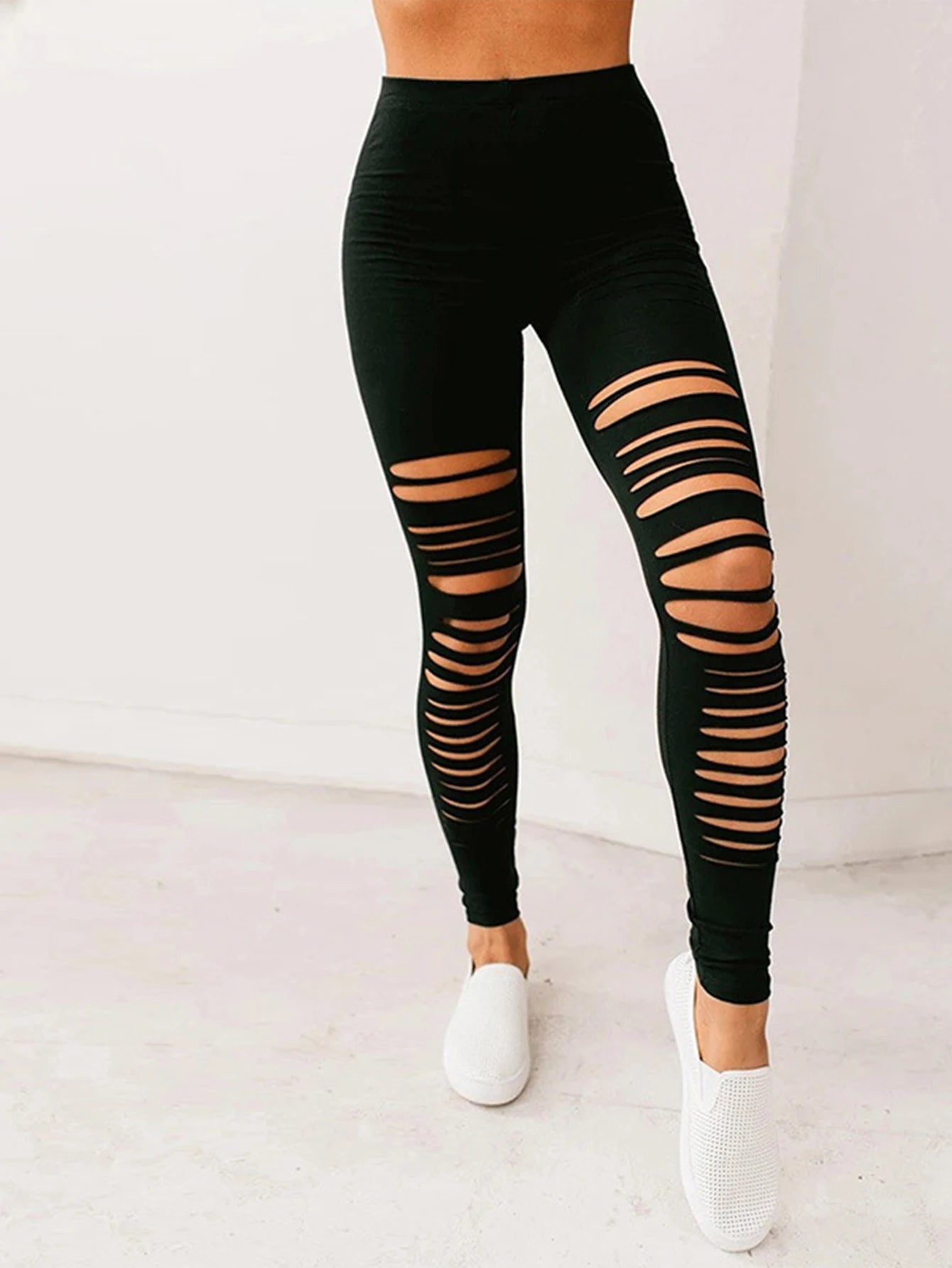 Milk Silk Nine-Point Leggings