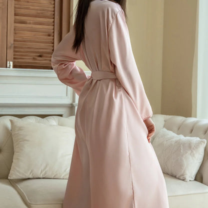 Satin Kimono Robe for Women