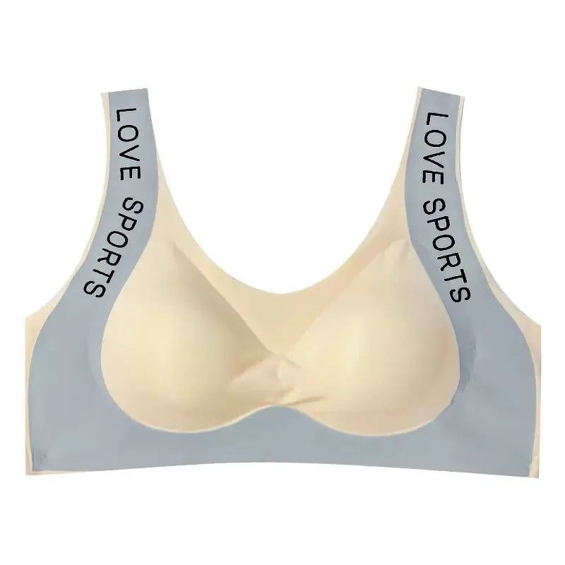 Seamless Wireless Push-Up Bra