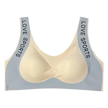 Seamless Wireless Push-Up Bra