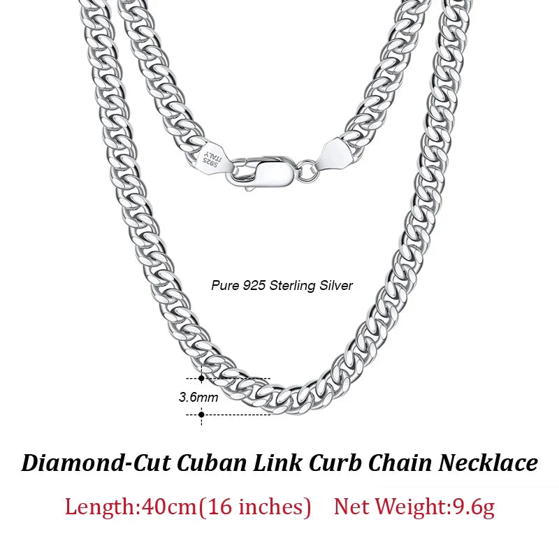 Italian Silver Cuban Bracelet
