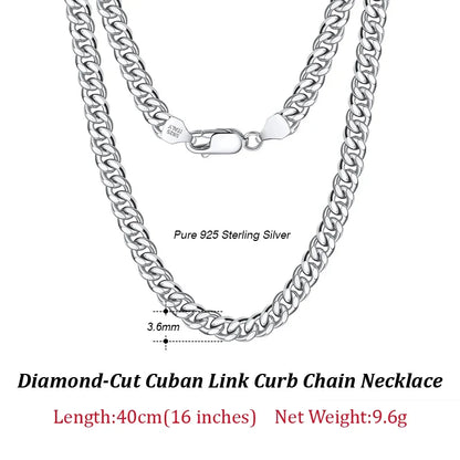 Italian Silver Cuban Bracelet