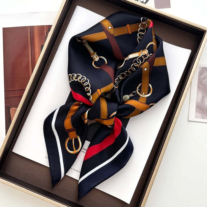 Satin Silk Feeling Hair Scarf