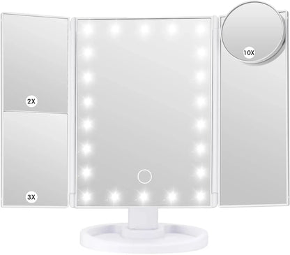 LED Vanity Makeup Mirror with Touch Control