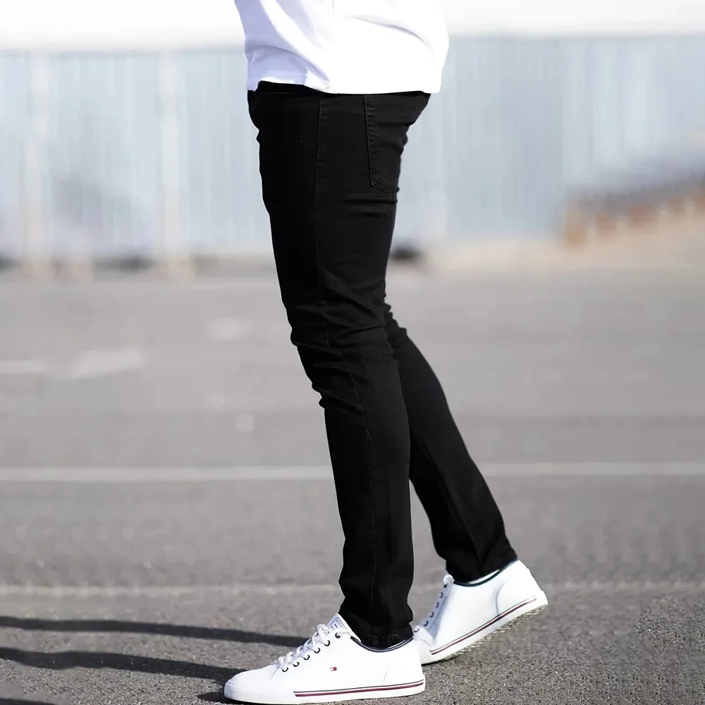 Skinny Vintage Wash Denim Jeans