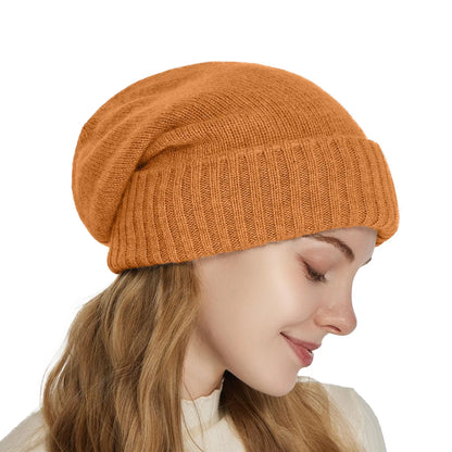 Satin-Lined Cashmere Beanie