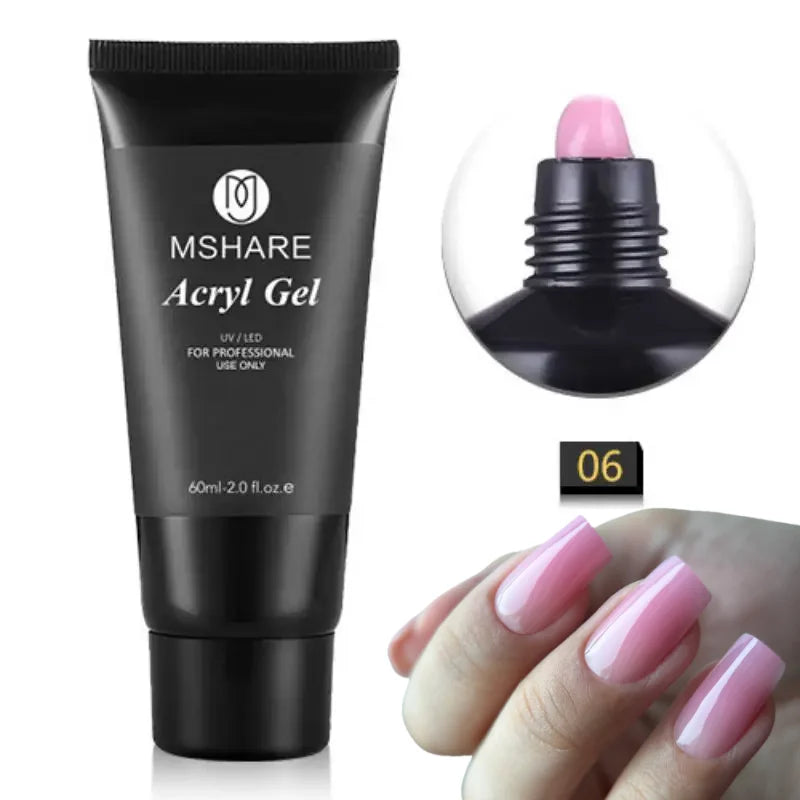 Acrylic Poly Nail Extension Gel