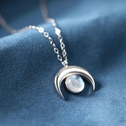 Moonstone Pendant Necklace