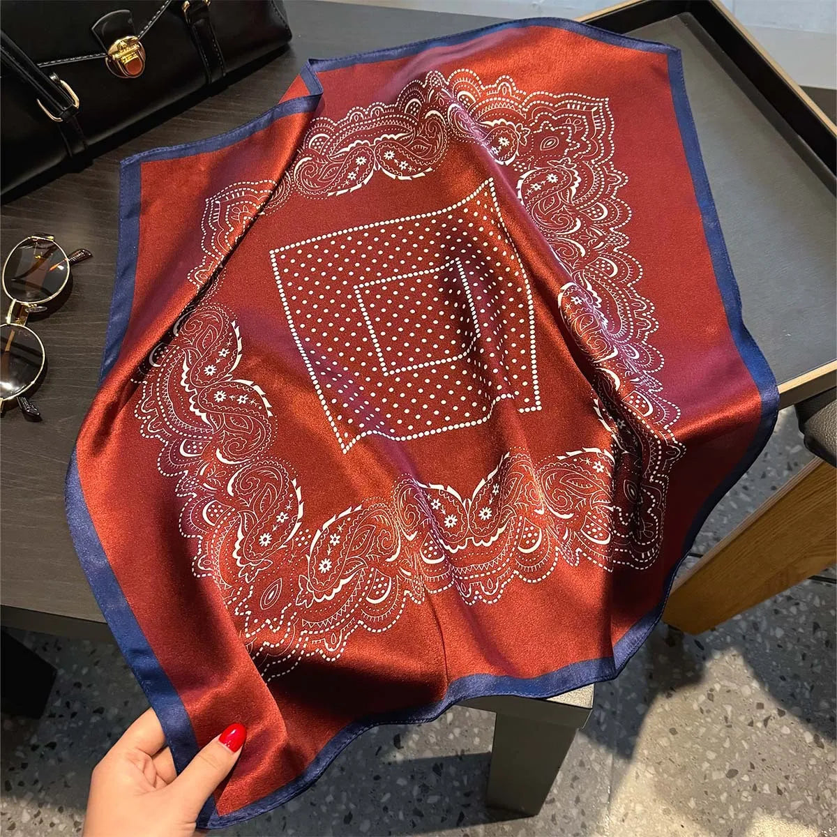 Real Silk 53cm Square Scarf
