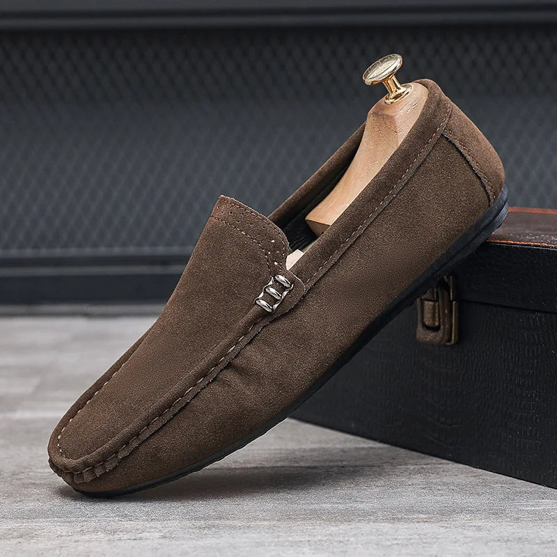 Suede Spring Single Shoes