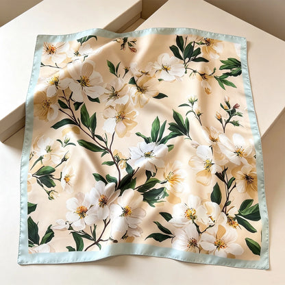Fruit Print Korean Square Scarf