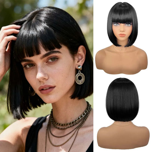 Short Straight Wig