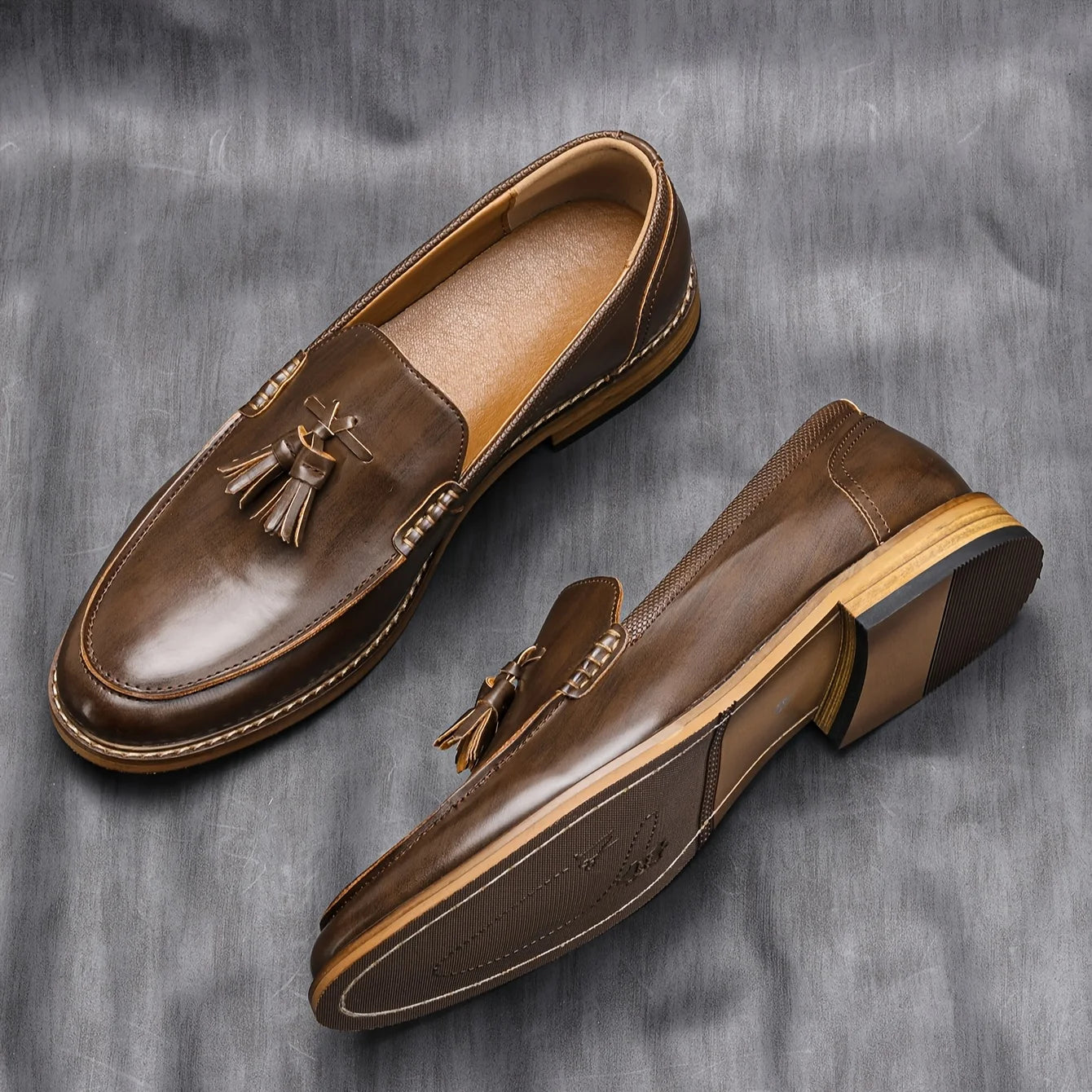 Leather Summer Breathable Shoes