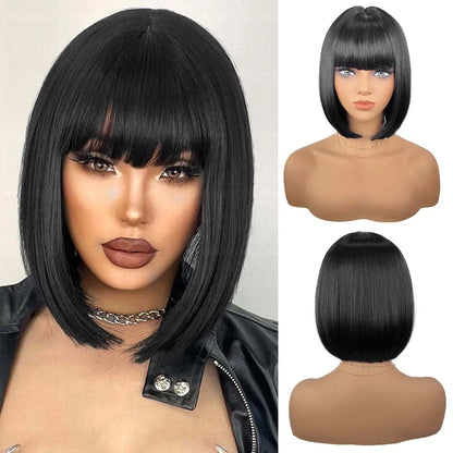 Short Straight Wig