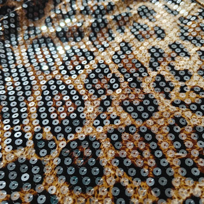 Sequin Leopard Print Jacket