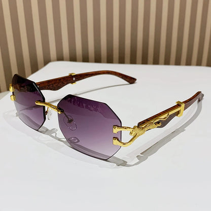 Boundless Gradient Alloy Sunglasses