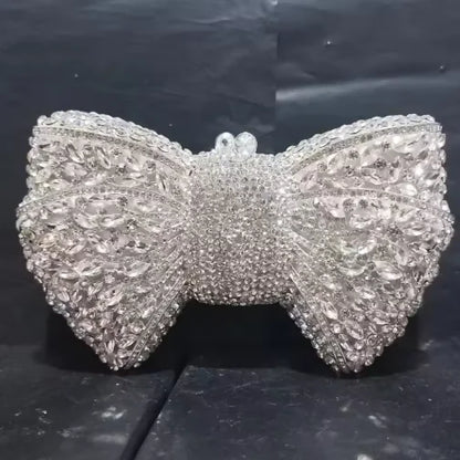 Rhinestone Evening Clutch Purse