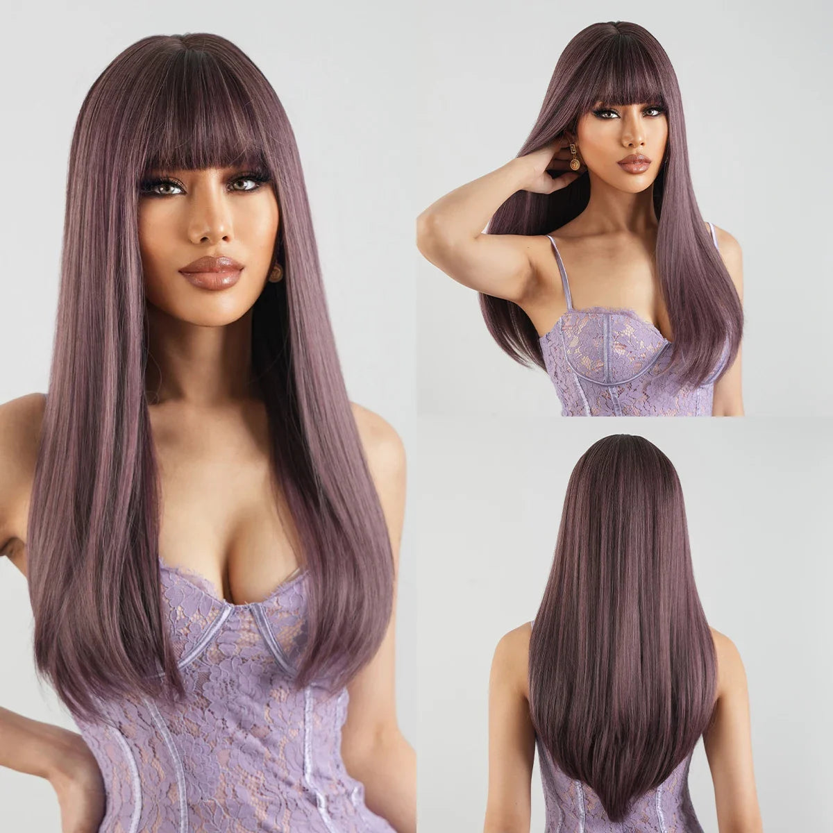 Long White Wig