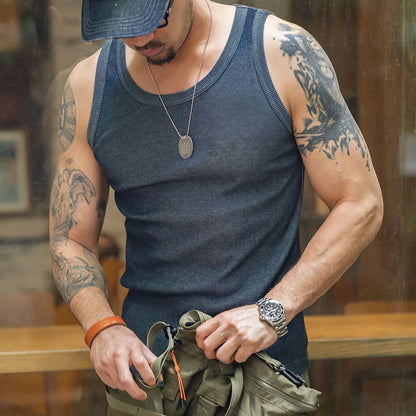 Retro Slim-Fit Tank Top