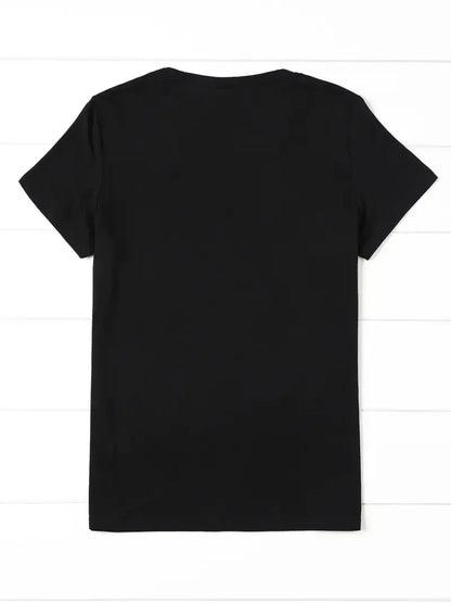 Cartoon Chick Graphic T-Shirt