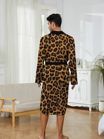 Leopard Print Digital Robe