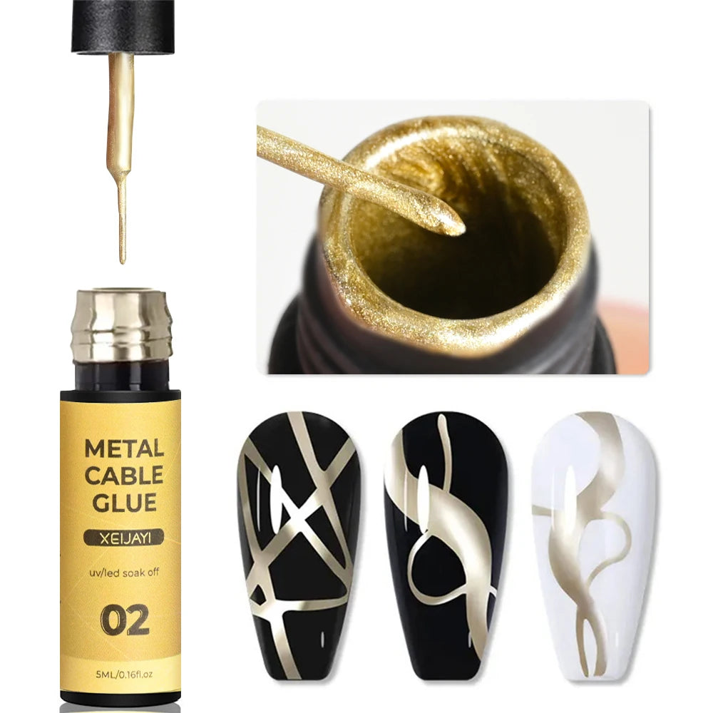 Metallic Mirror Nail Gel
