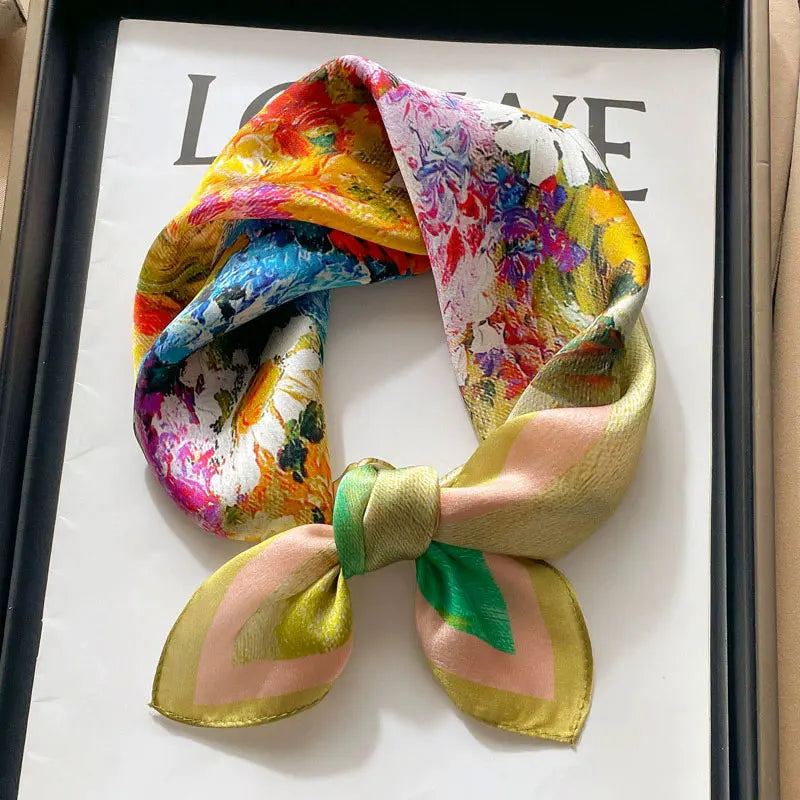 Mulberry Silk Bandana Scarf
