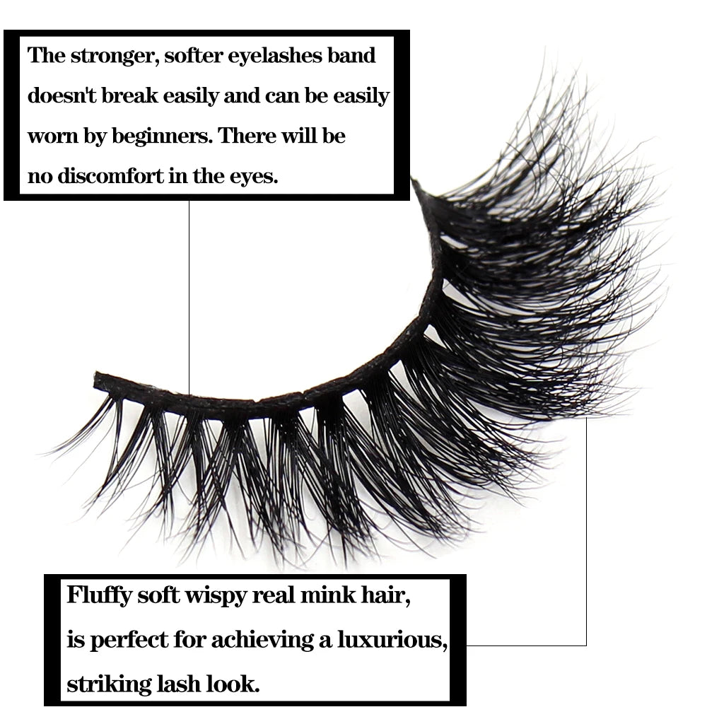 Luxury Crisscross Mink Lashes