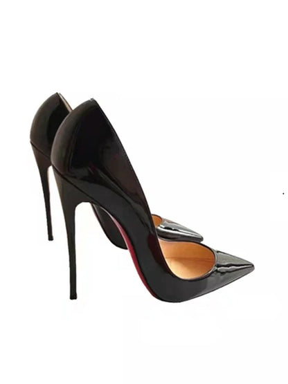 Black Thin Heels